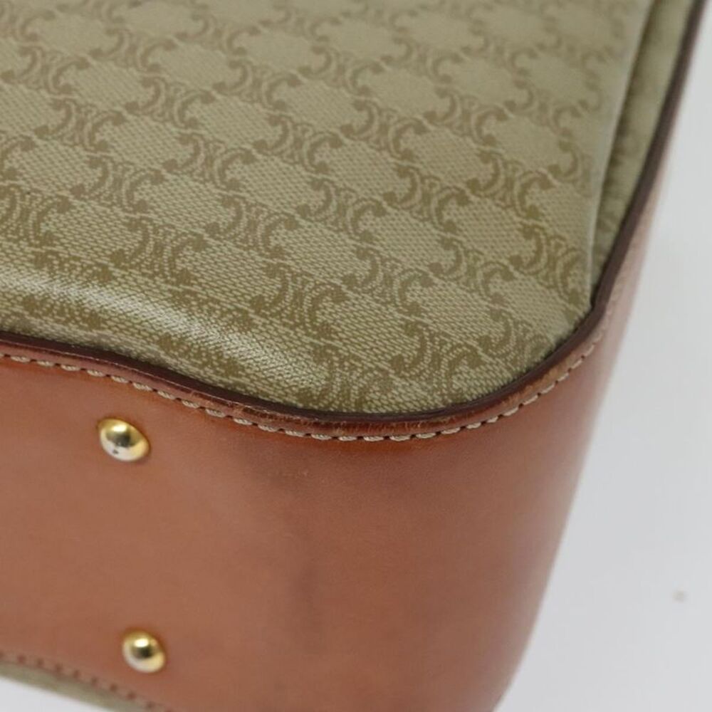 Céline Macadam Beige, Brown Canvas, Leather Handbag (Pre-Owned) - Picture 12 of 16